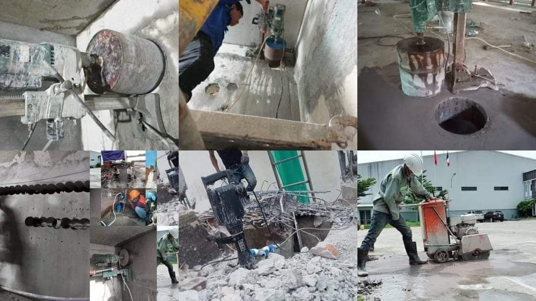 Dịch Vụ Khoan Cắt Bê Tông Tại  Huyện Đắk Mil